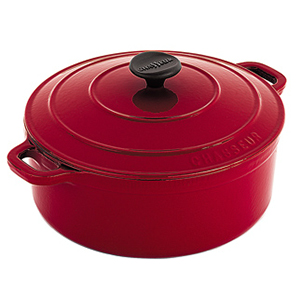 Chasseur Round French Oven Red